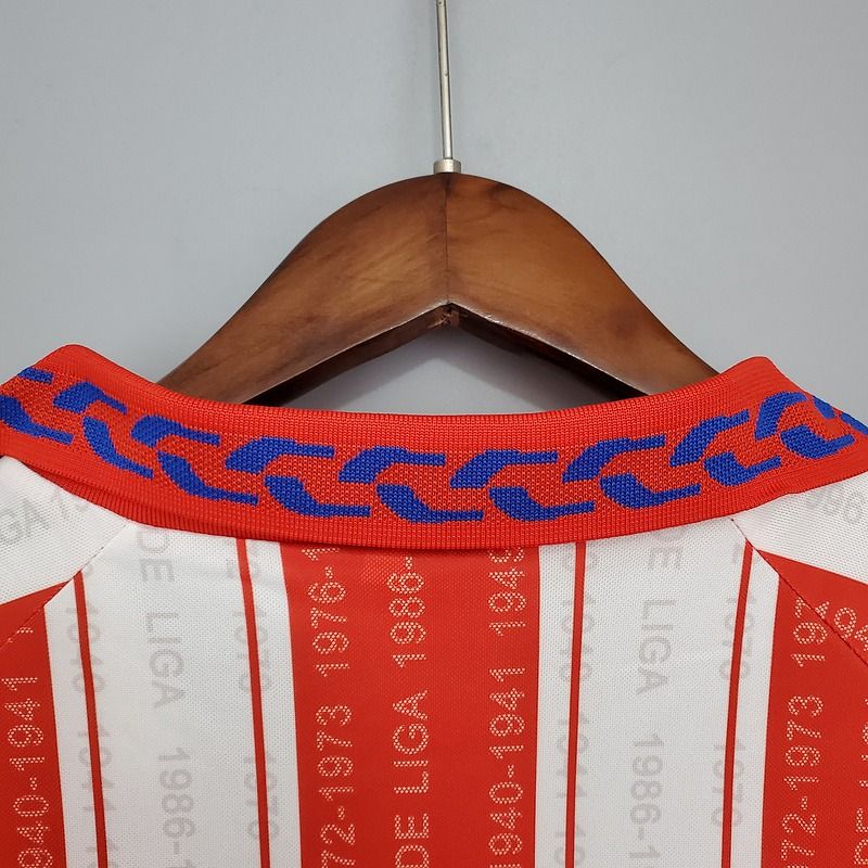Retro Atletico Madrid 1995-1996 home game