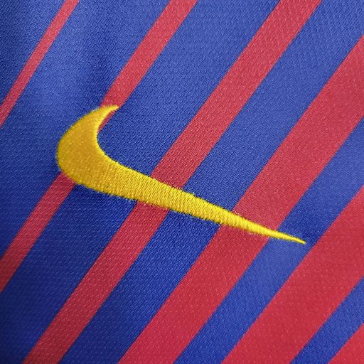 Retro FC Barcelona 2017-2018 home game