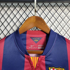 Retro FC Barcelona 2014-2015 home Long Sleeve