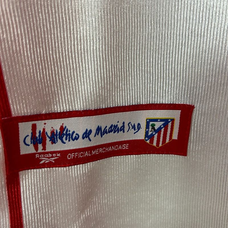 Retro Atletico Madrid 1999-2000 home game