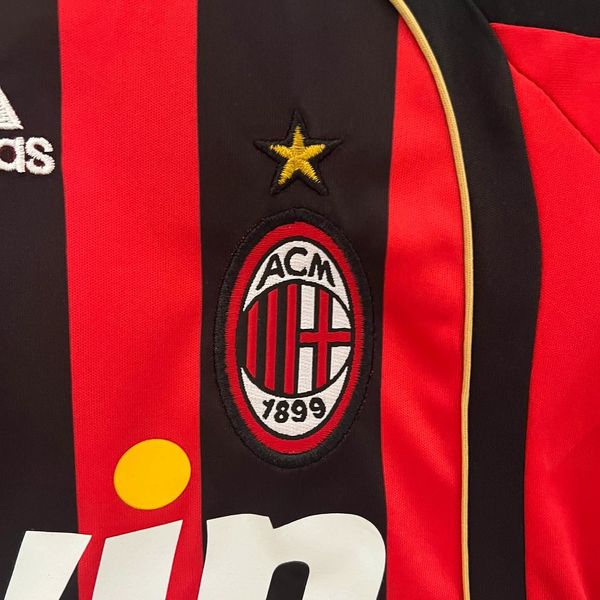 Retro Kid Size AC Milan 2006-2007 home game