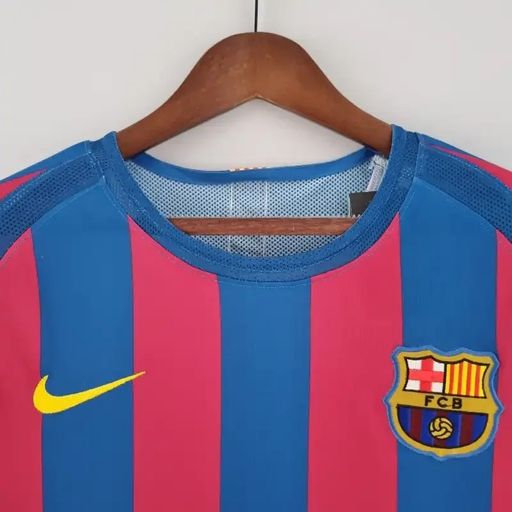 Retro FC Barcelona 2005-2006 home Long Sleeve