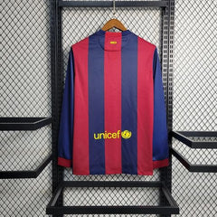 Retro FC Barcelona 2014-2015 home Long Sleeve