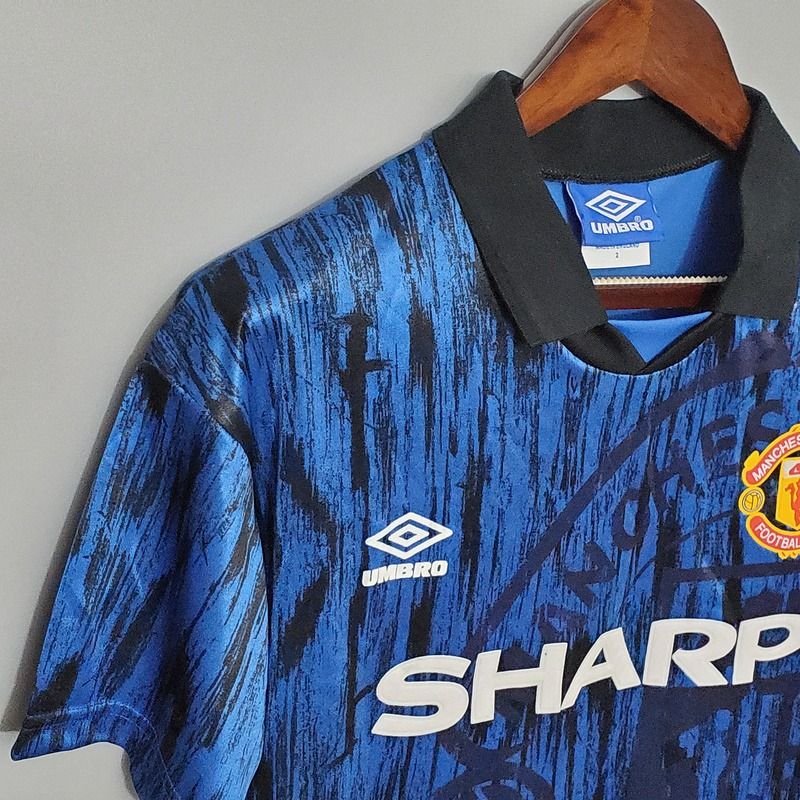 Retro Manchester United 1992-1993 away game