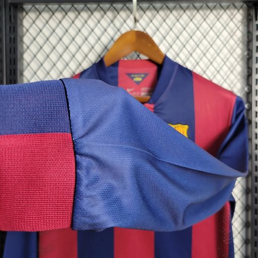 Retro FC Barcelona 2014-2015 home Long Sleeve