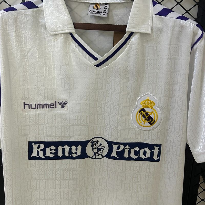 Retro Real Madrid 1989-1990 home game