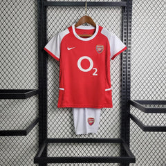 Retro Kid Size Arsenal FC 2002-2003 home game