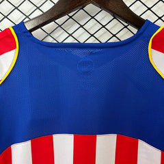 Retro Atletico Madrid 2004-2005 home Long Sleeve