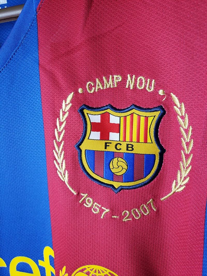Retro FC Barcelona 2007-2008 home game