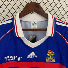 Retro France national 1998 home Long Sleeve