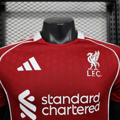 Liverpool FC 2025-2026 home game player