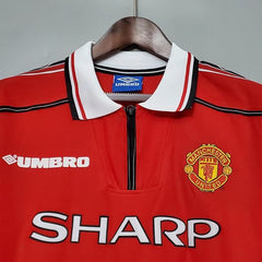 Retro Manchester United 1998-1999 home Long Sleeve