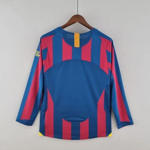 Retro FC Barcelona 2005-2006 home Long Sleeve