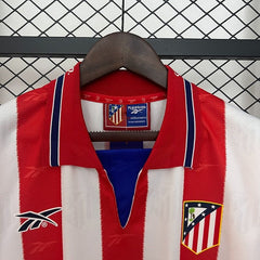 Retro Atletico Madrid 1998-1999 home game