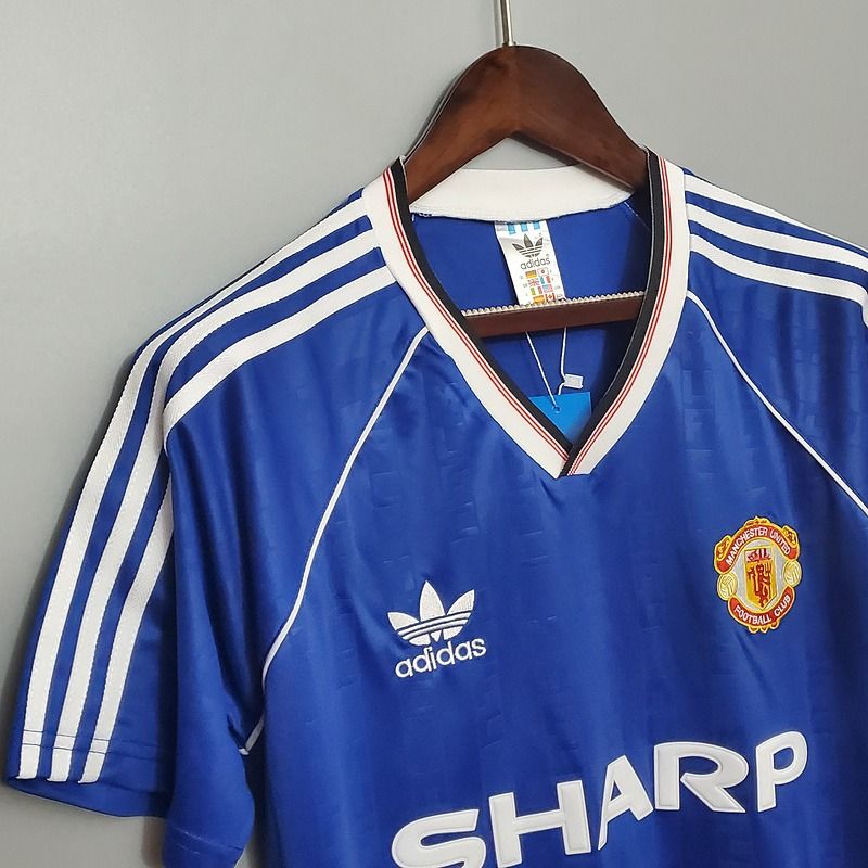 Retro Manchester United 1988-1990 second away game