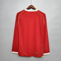 Retro Manchester United 2006-2007 home Long Sleeve