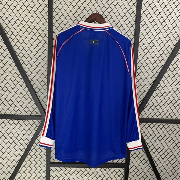 Retro France national 1998 home Long Sleeve
