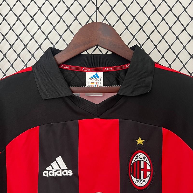 Retro AC Milan 2001-2002 home