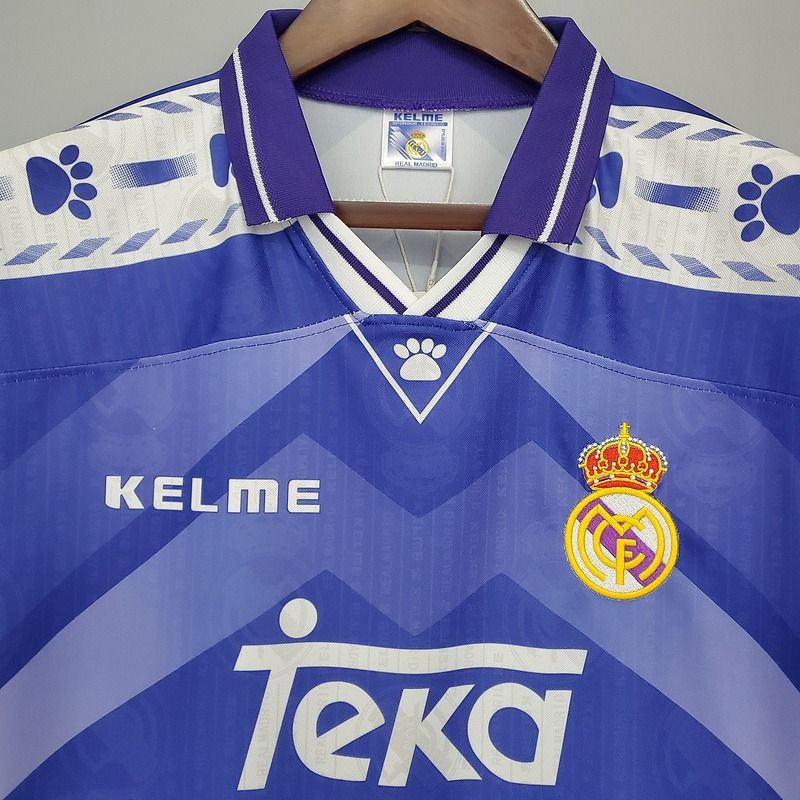 Retro Real Madrid 1996-1997 away game