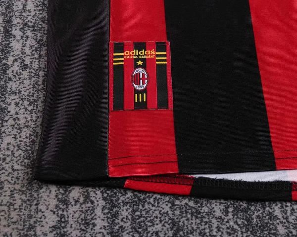 Retro Kid Size AC Milan 1998-1999 home game