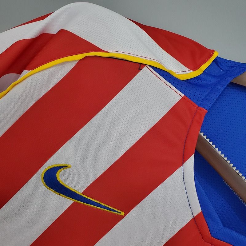 Retro Atletico Madrid 2004-2005 home game