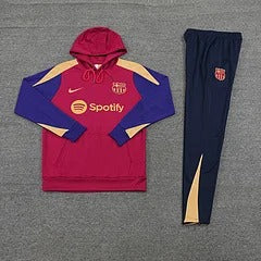 2024/2025 Barcelona Hooded Long-Sleeved Training Suit