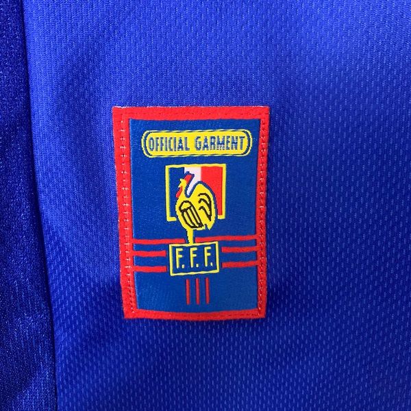 Retro France national 1998 home Long Sleeve