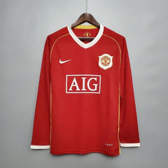 Retro Manchester United 2006-2007 home Long Sleeve