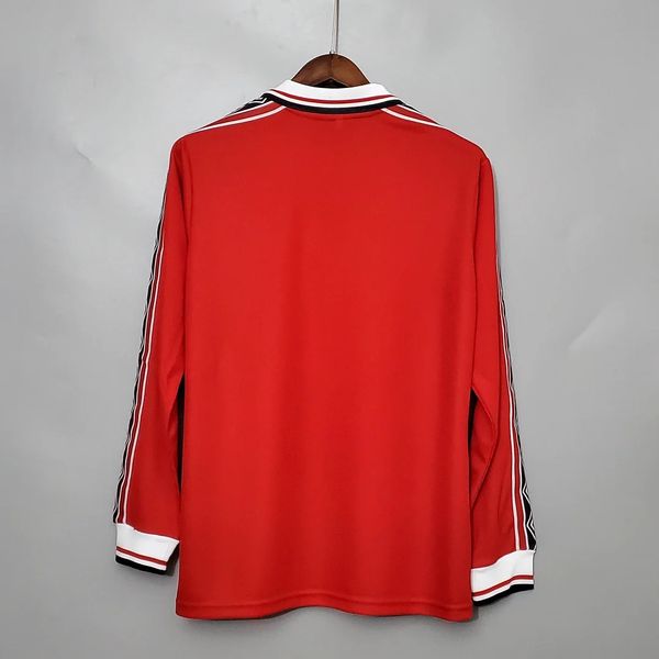 Retro Manchester United 1998-1999 home Long Sleeve