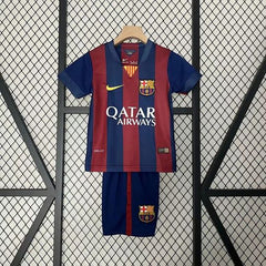 Retro Kid Size FC Barcelona 2014-2015 home