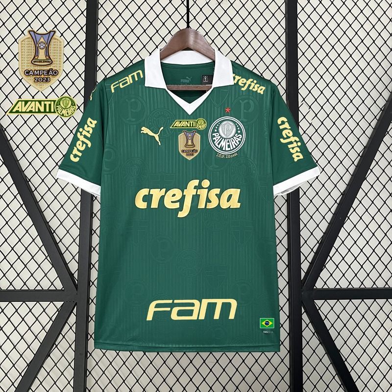 Palmeiras 2024-2025 home game All sponsors