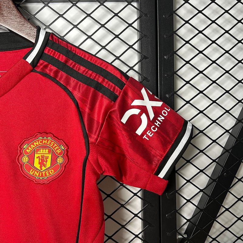 Kid Size Manchester United 2025-2026 home