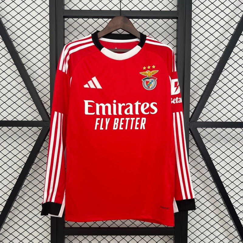 SL Benfica 2025-2026 home long sleeves