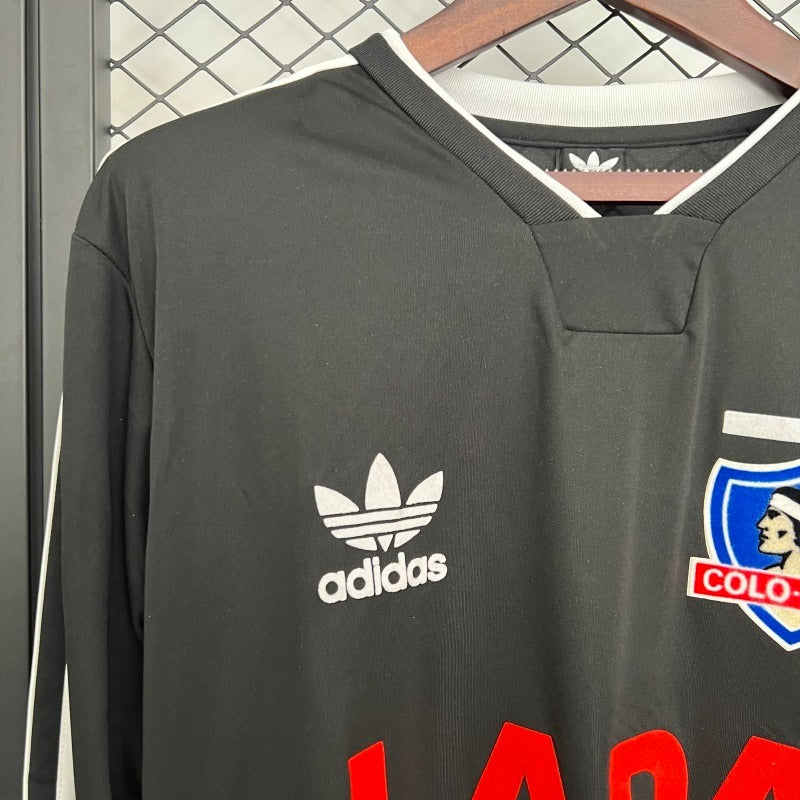 Retro Colo-Colo 1991 black Long sleeves