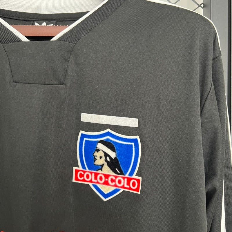 Retro Colo-Colo 1991 black Long sleeves
