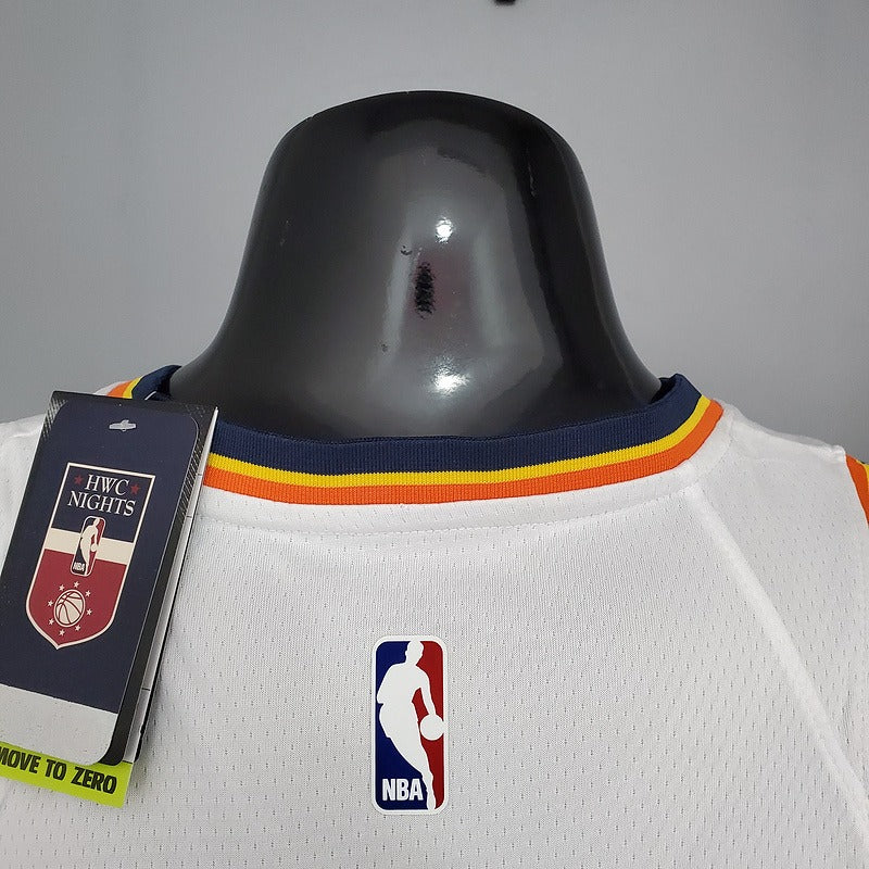 PAUL#3 Thunder White NBA Jersey