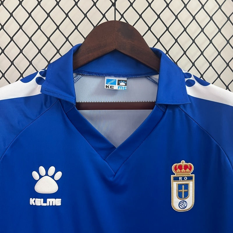 Retro Real Oviedo 1990-1991 home