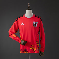 Japan Nationalmannschaft 2026 Heim Fan-Langarmshirt