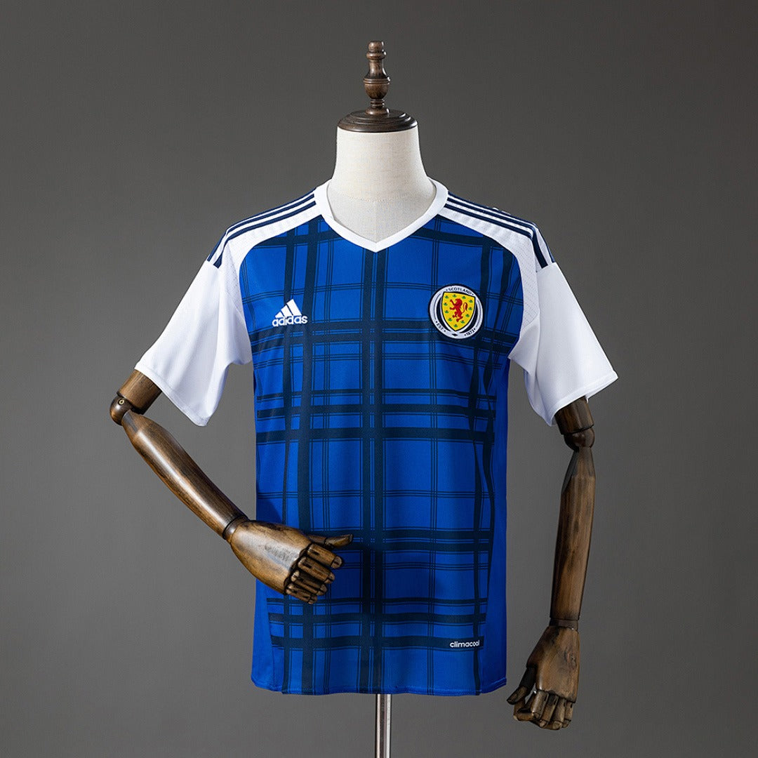Retro Camiseta Local de la Selección de Escocia 2012-2014