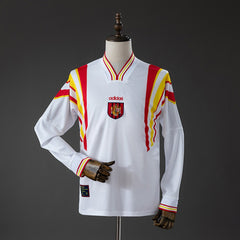 Retro Spanien Nationalmannschaft 2010 Auswärts Langarm