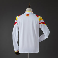 Retro Spanien Nationalmannschaft 2010 Auswärts Langarm