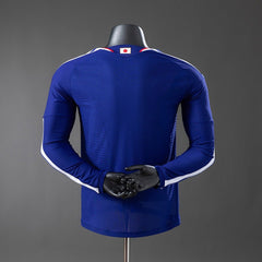 Japan national 2026 home player Long Sleeve - WCFOOTBALLSUIT