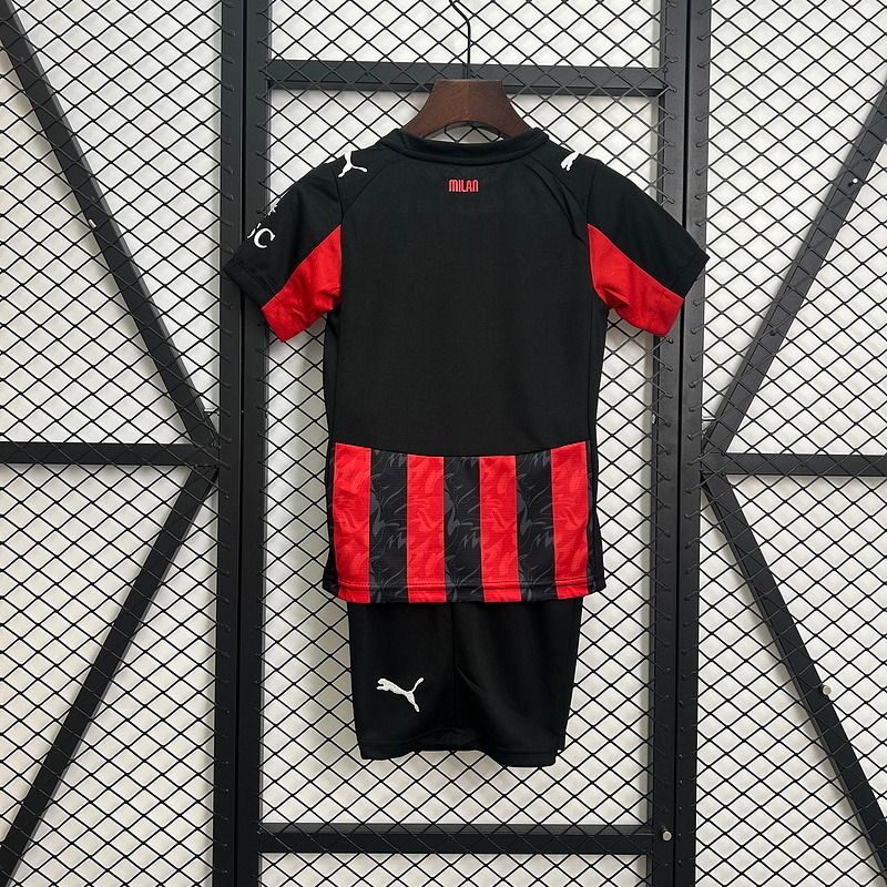 Kids AC Milan 2025 - 2026 home - WCFOOTBALLSUIT