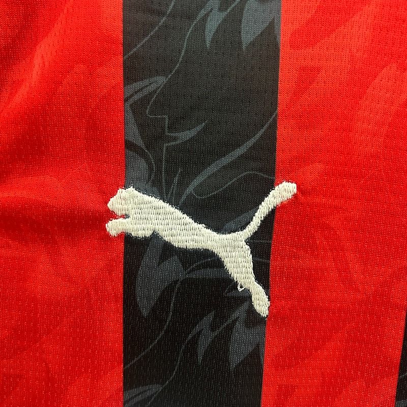 Kids AC Milan 2025 - 2026 home - WCFOOTBALLSUIT