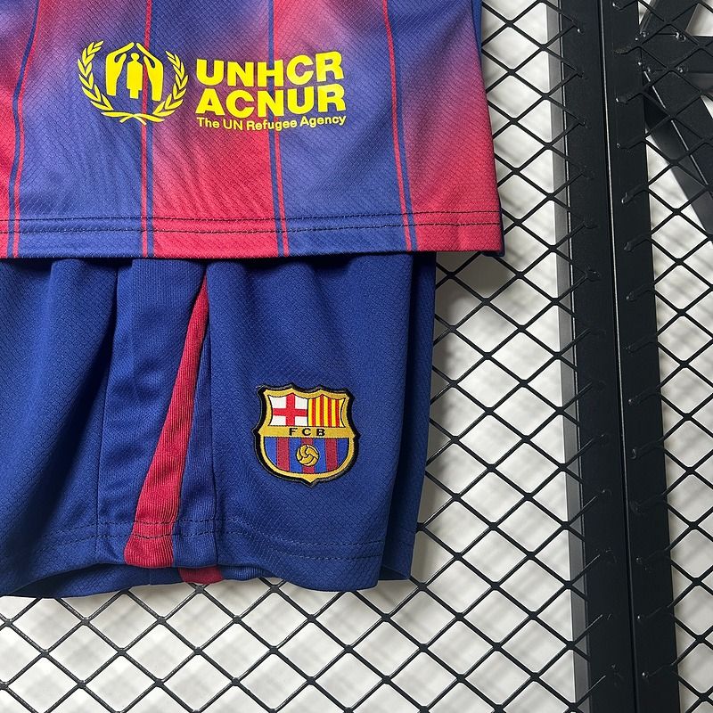 Kids Barcelona 2025 - 2026 home - WCFOOTBALLSUIT