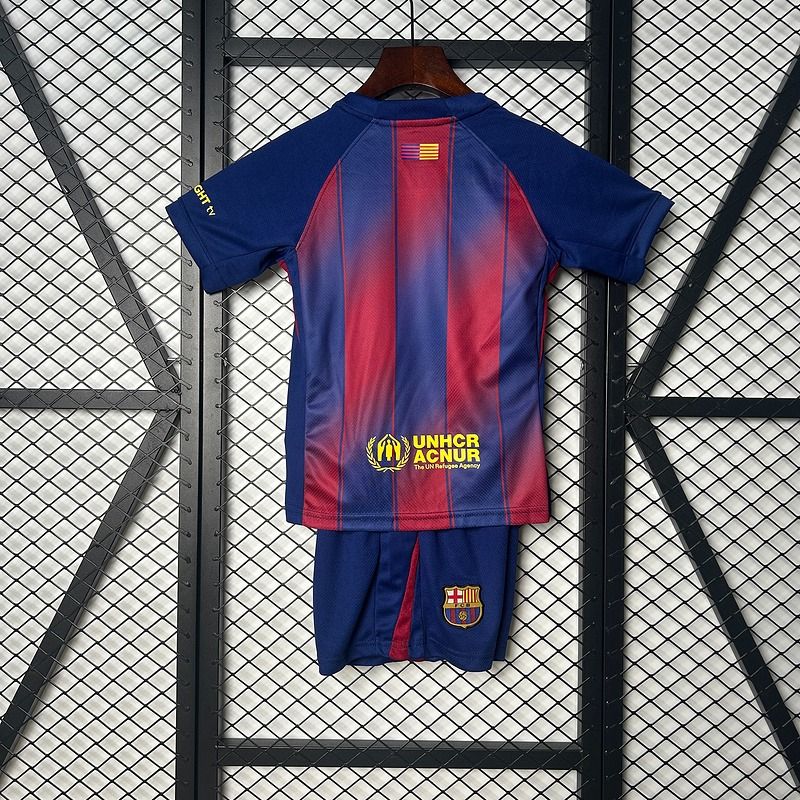 Kids Barcelona 2025 - 2026 home - WCFOOTBALLSUIT