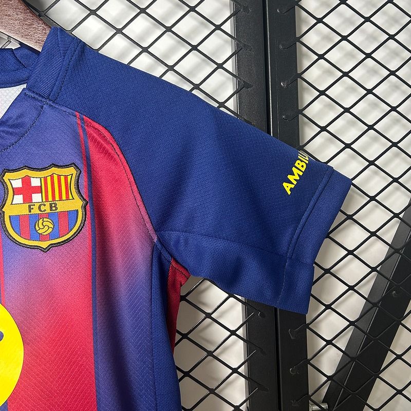 Kids Barcelona 2025 - 2026 home - WCFOOTBALLSUIT