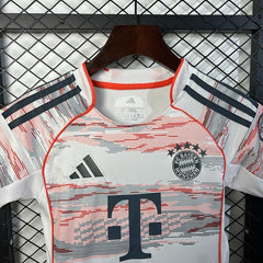 Kids Bayern M¨¹nchen 2025 - 2026 Away - WCFOOTBALLSUIT