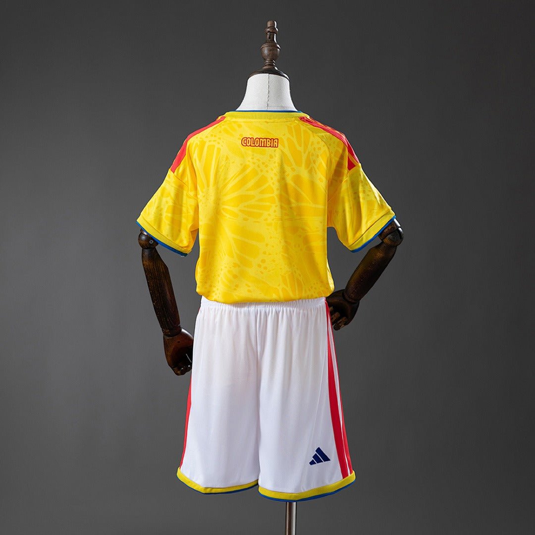 Kid Size Colombia national 2026 Home - WCFOOTBALLSUIT