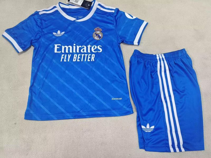Kids Real Madrid 2025 - 2026 Second away - WCFOOTBALLSUIT